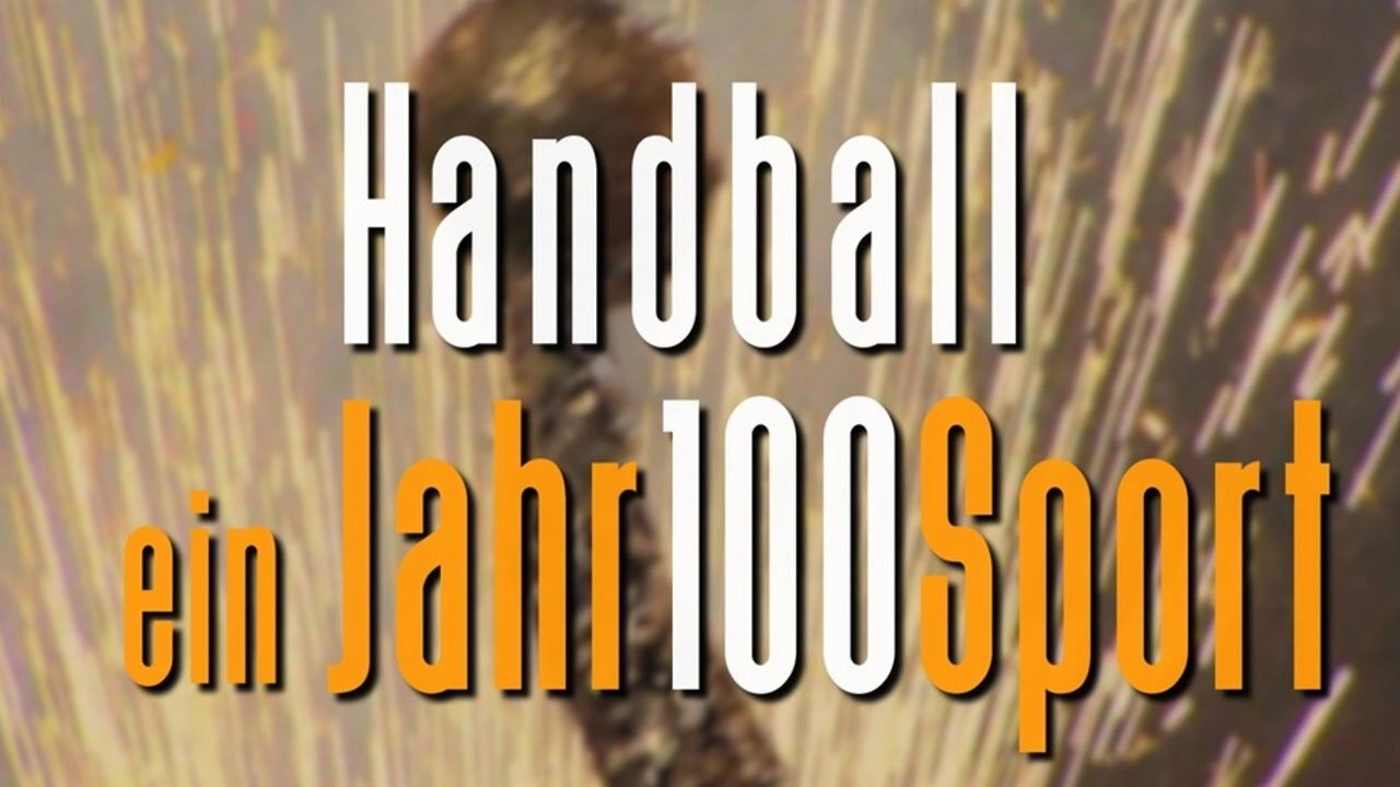 Backdrop for Handball - ein Jahr100Sport