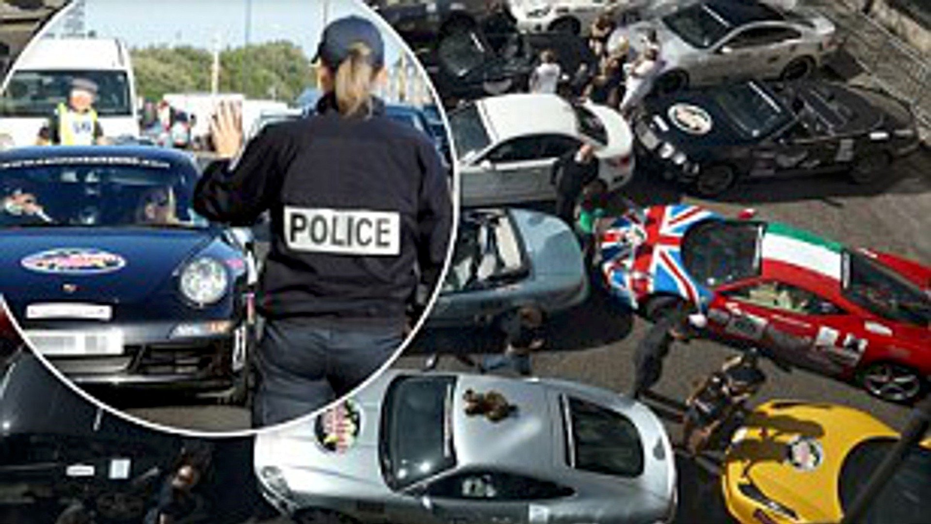 Backdrop for Cannonball Run Europe:  The Great Escape