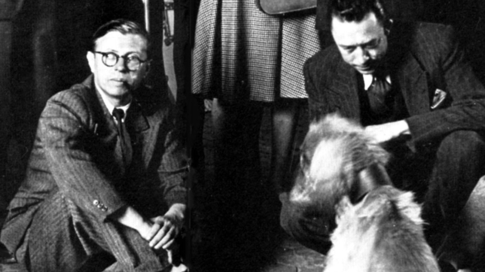 Backdrop for Sartre/Camus: A Fractured Friendship