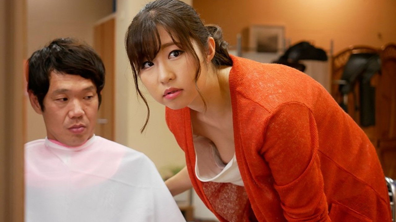 Backdrop for A Beautiful Shop Girl Who Keeps On Working Without Realizing That She's Been Flashing Nip Slips