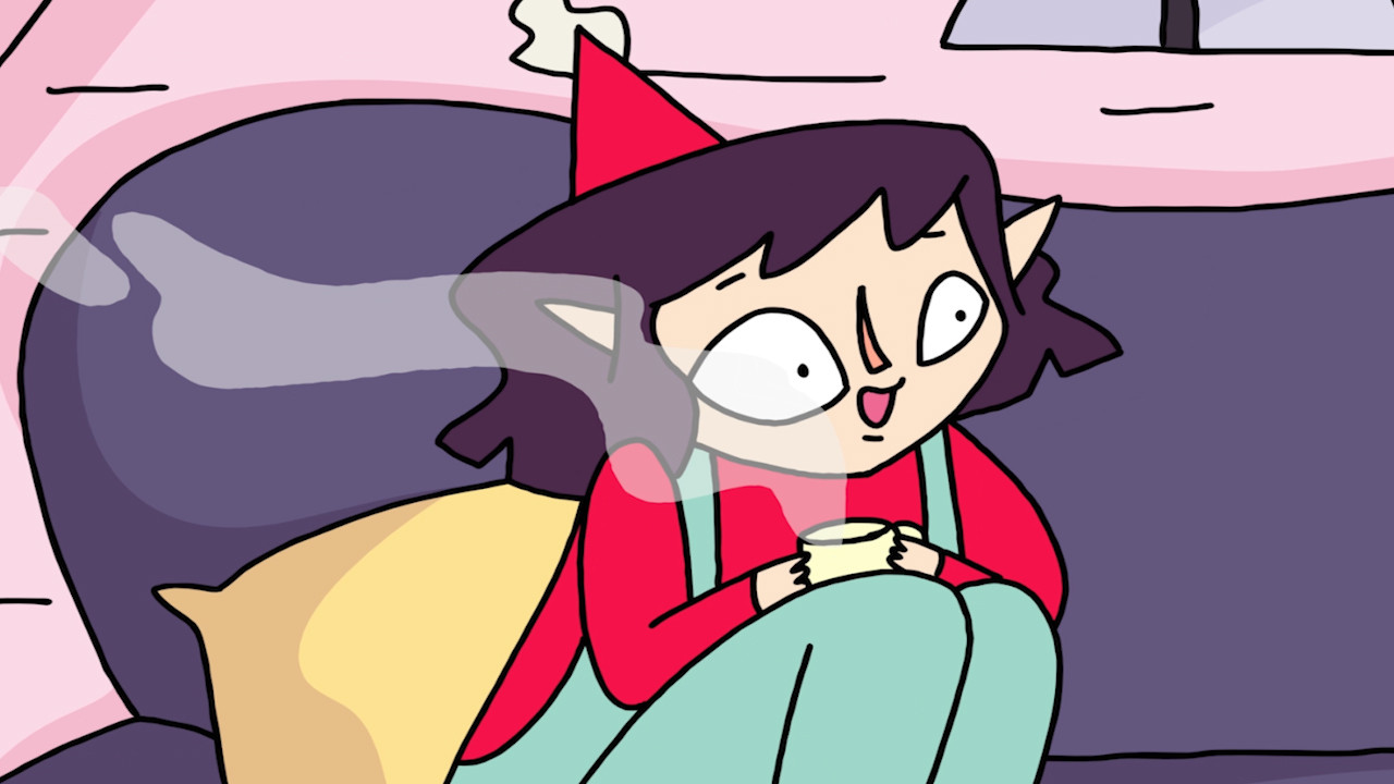 Backdrop for Two Late Elves