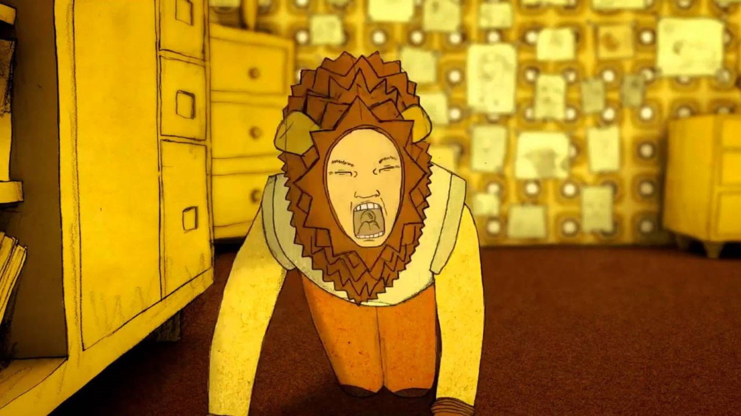 Backdrop for The Boy Who Wanted To Be A Lion