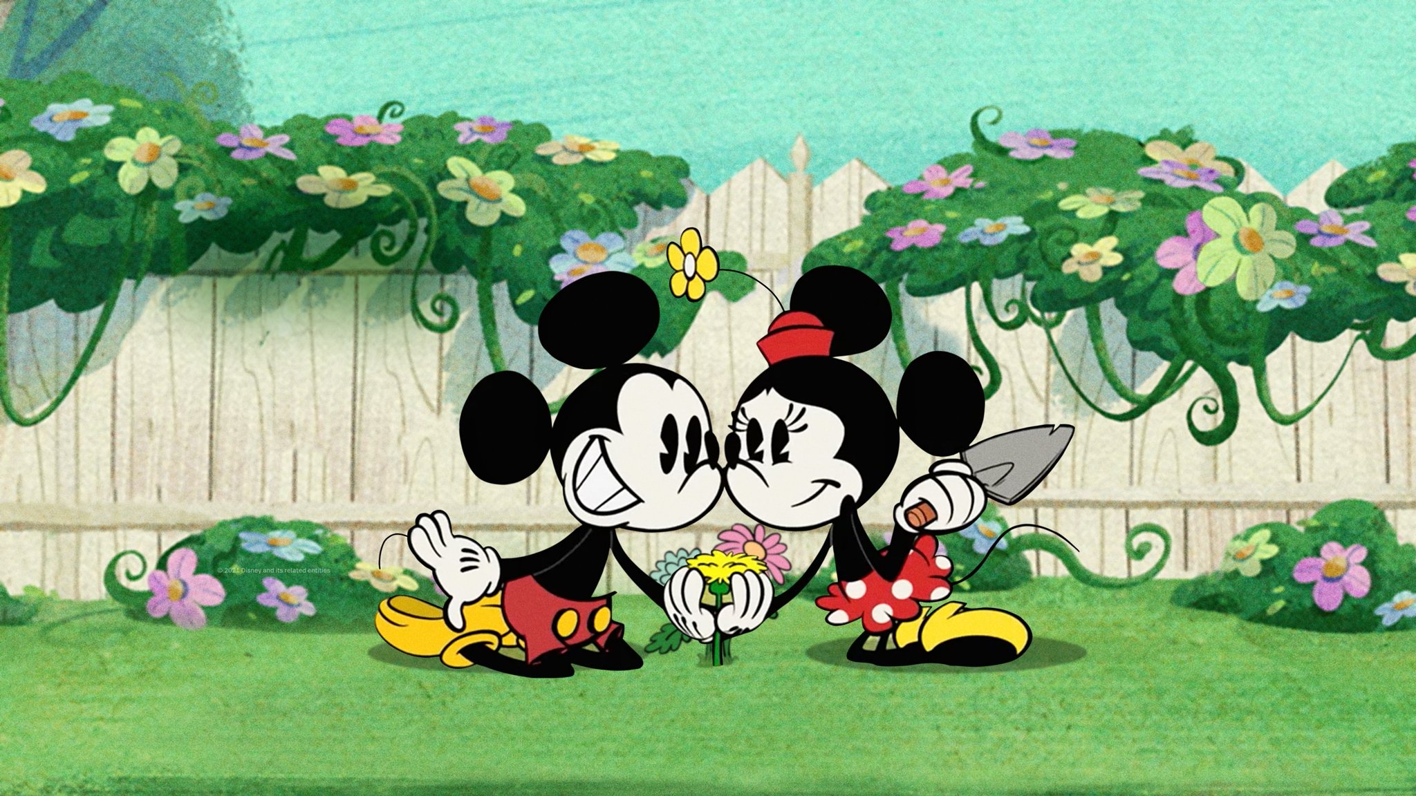 Backdrop for The Wonderful Spring of Mickey Mouse