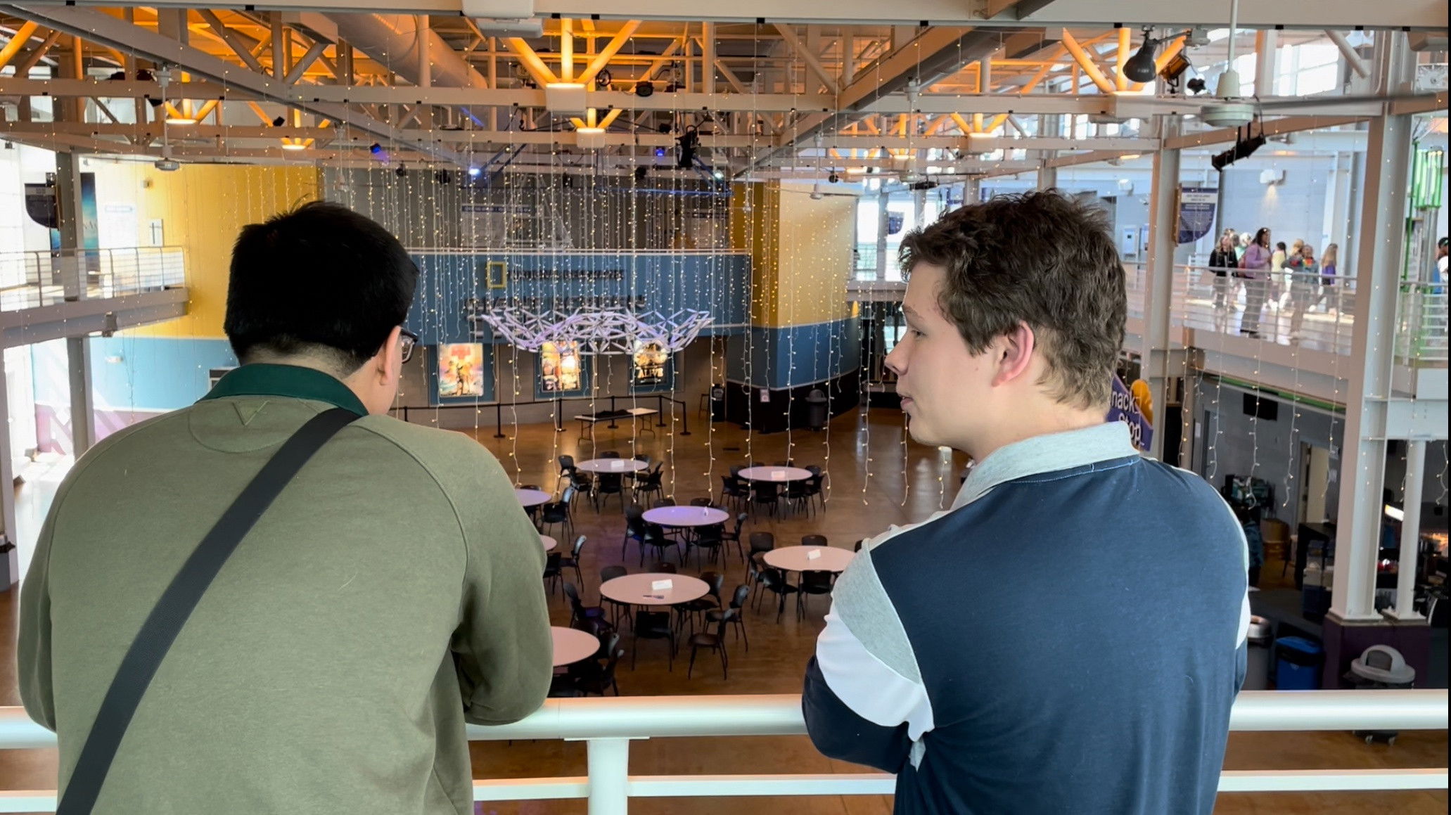 Backdrop for Day at the Museum