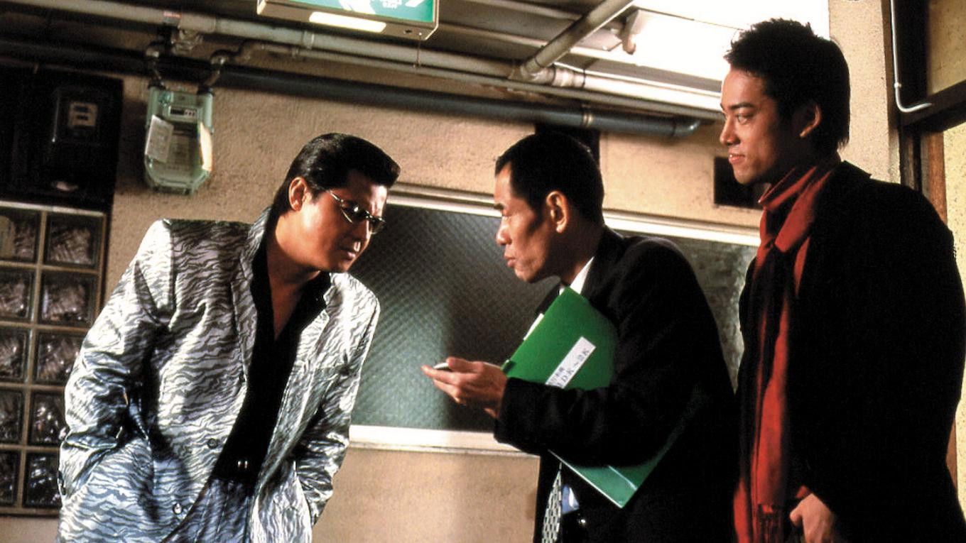 Backdrop for The King of Minami: The Whereabouts of the Compensation