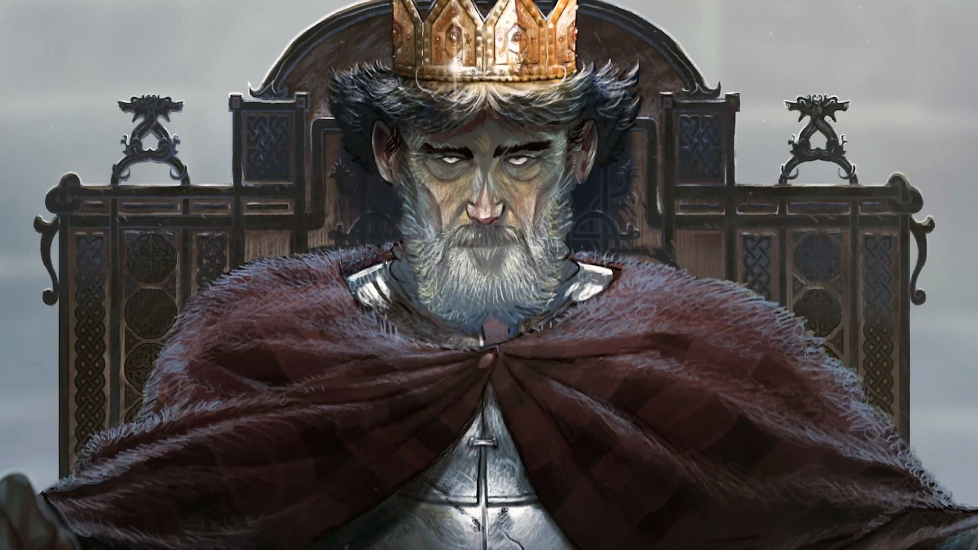 Backdrop for « Le Chevalier au dragon », le roman disparu de la Table ronde