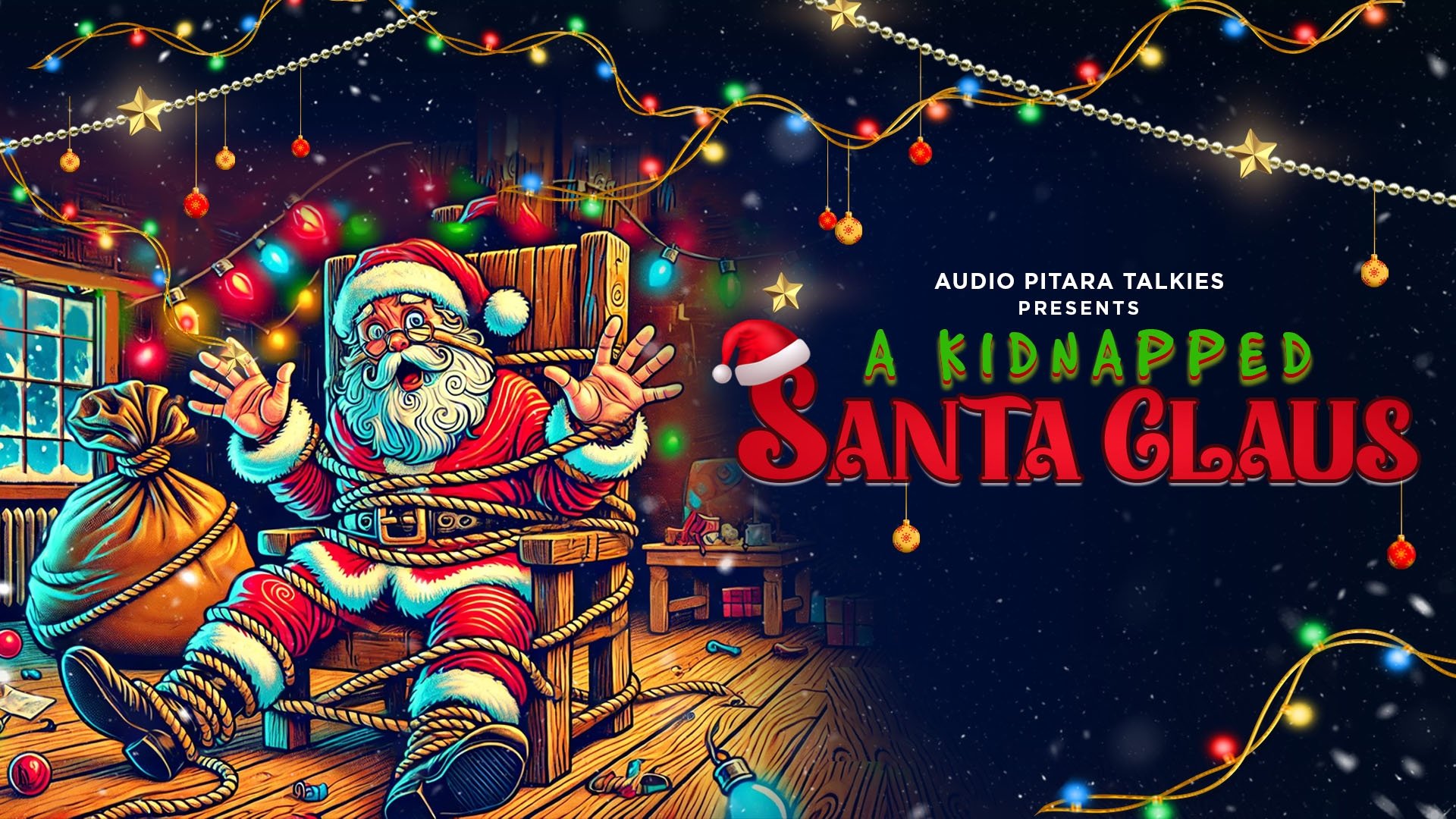 Backdrop for A Kidnapped Santa Claus