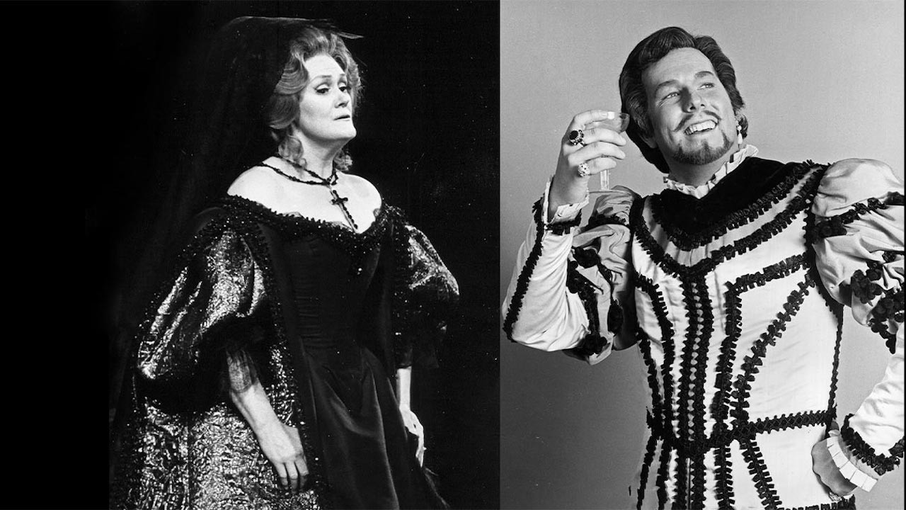 Backdrop for The Metropolitan Opera: Don Giovanni