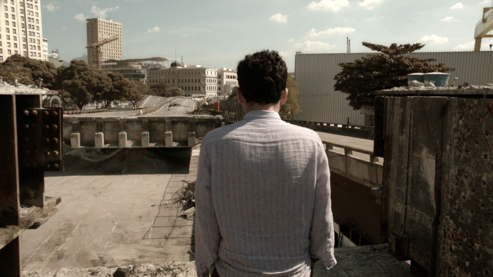 Backdrop for The Death of J.P. Cuenca