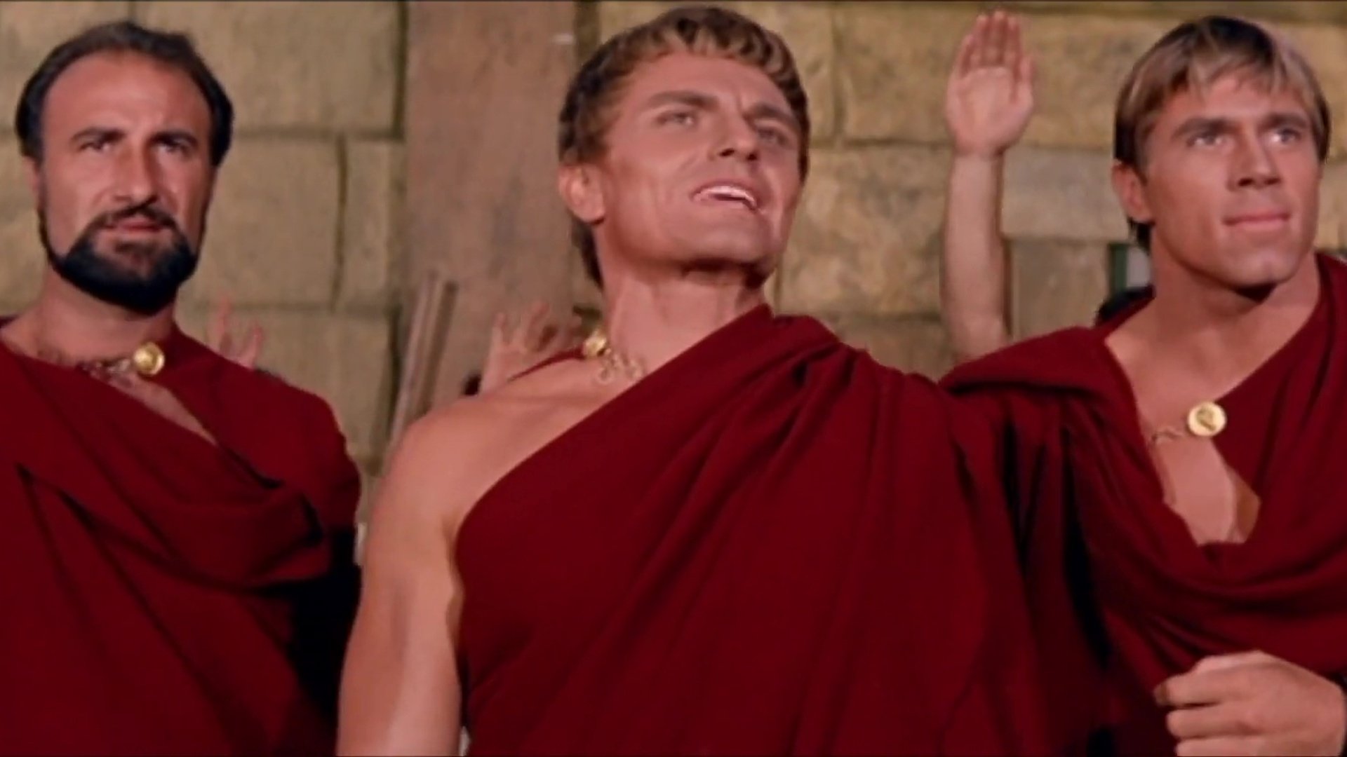 Backdrop for Spartacus and the Ten Gladiators