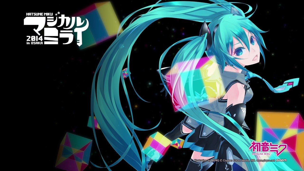 Backdrop for Hatsune Miku: Magical Mirai 2014