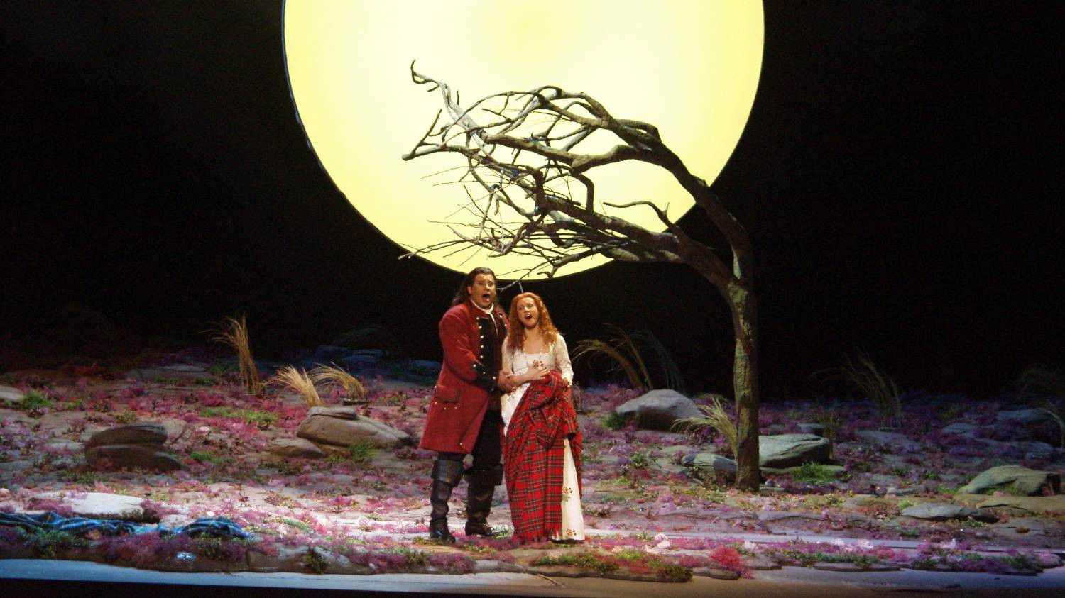 Backdrop for Lucia di Lammermoor