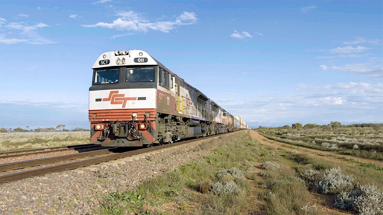 Backdrop for Megatrains