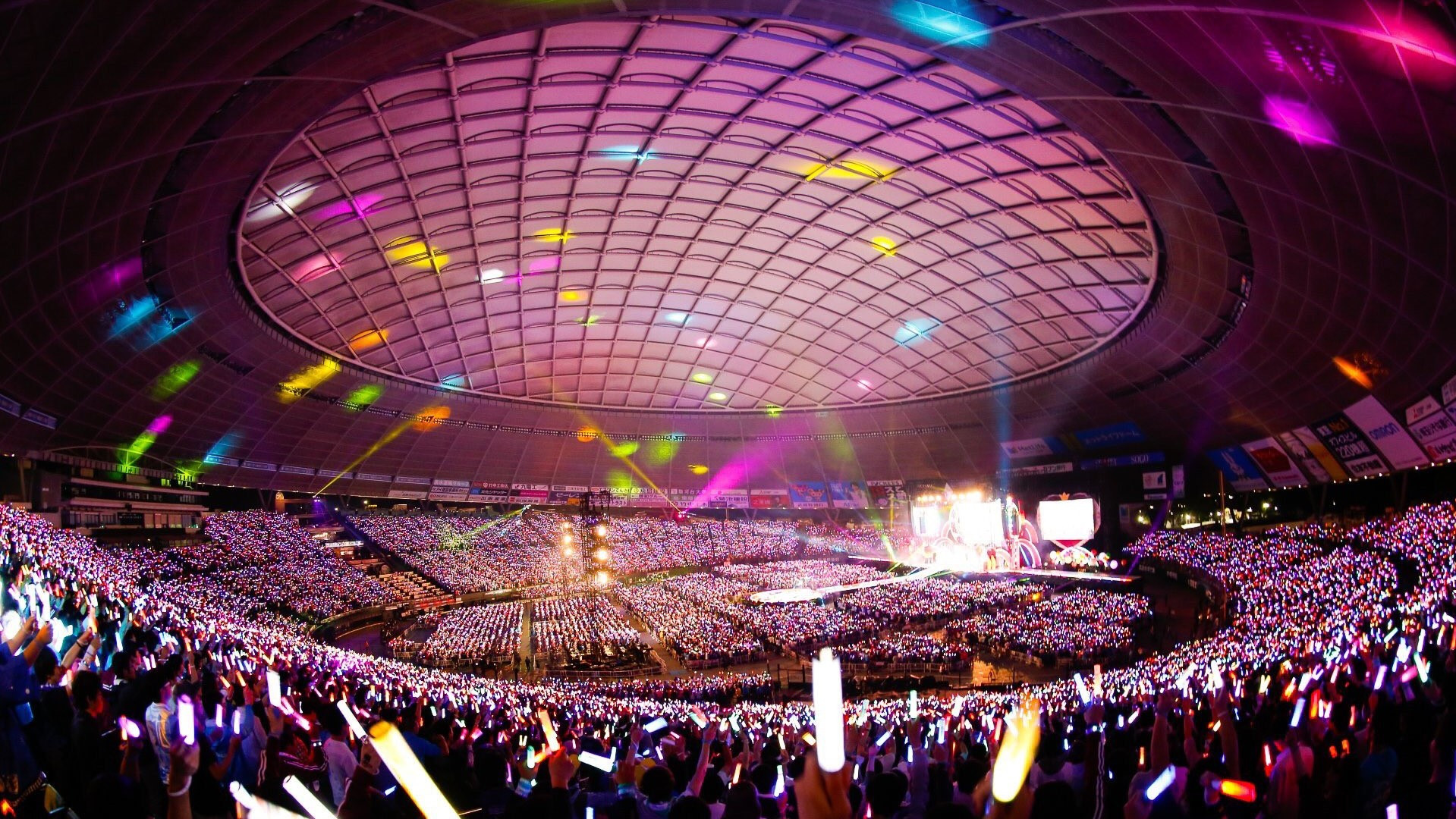 Backdrop for Aqours 3rd LoveLive! Tour ~WONDERFUL STORIES~