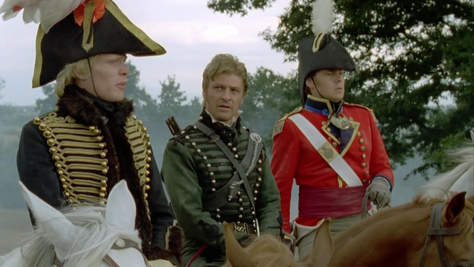 Backdrop for Sharpe's Waterloo