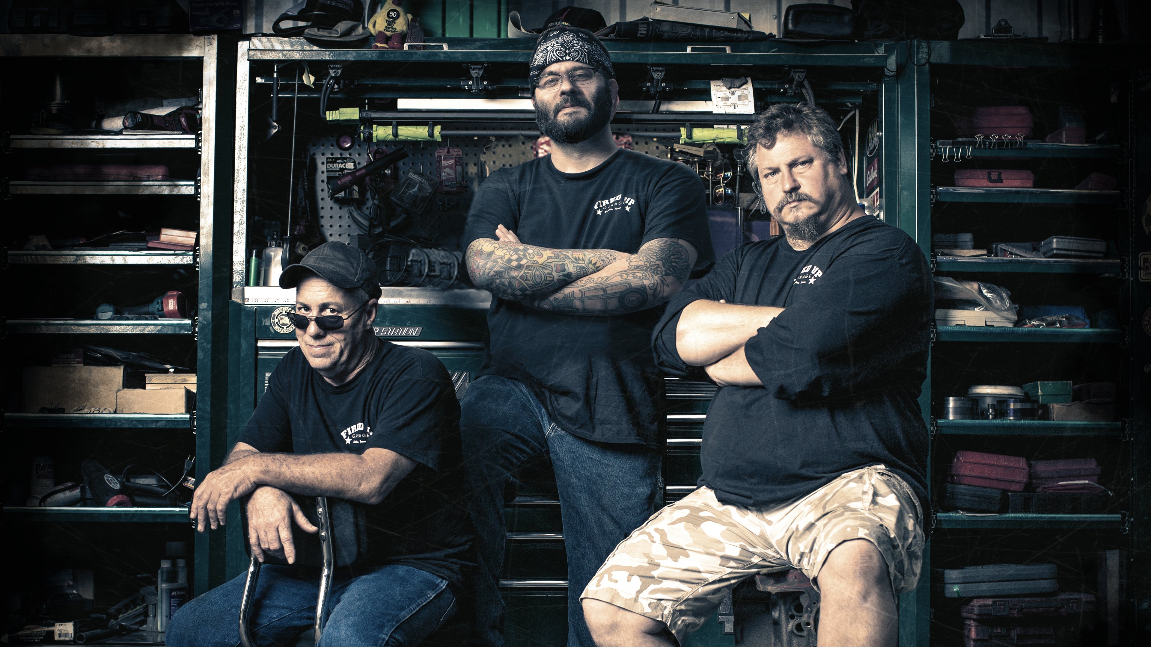 Backdrop for Misfit Garage