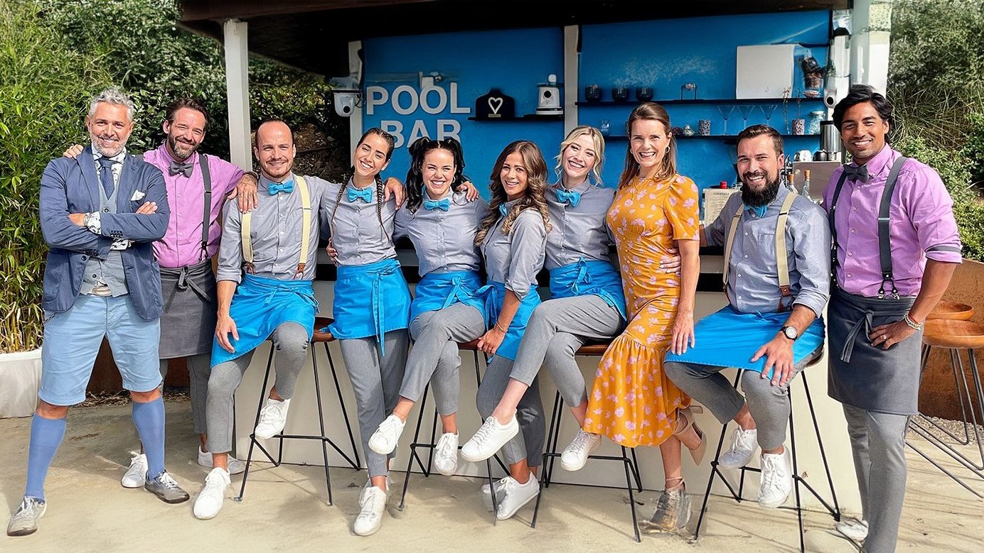 Backdrop for First Dates Hotel