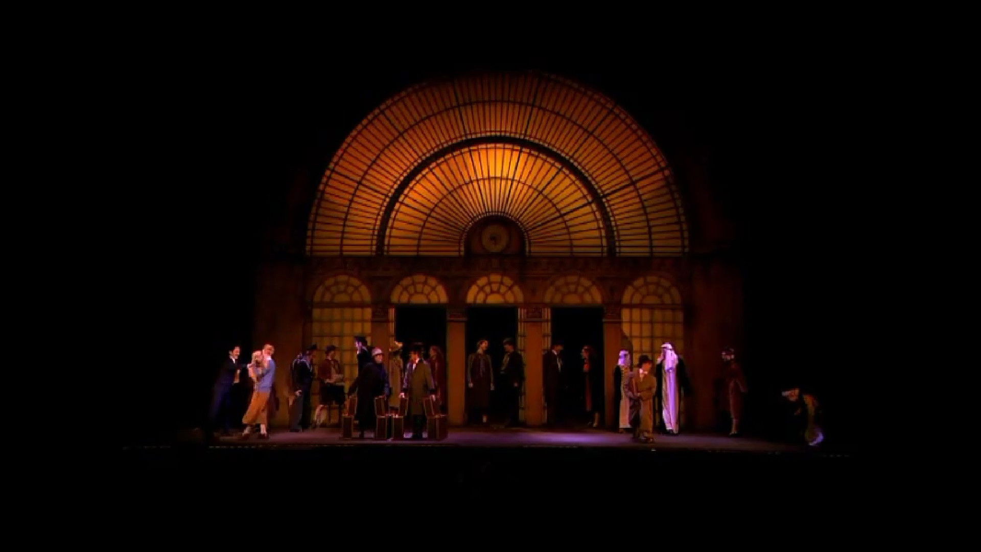 Backdrop for Kuifje: De Zonnetempel, De Musical