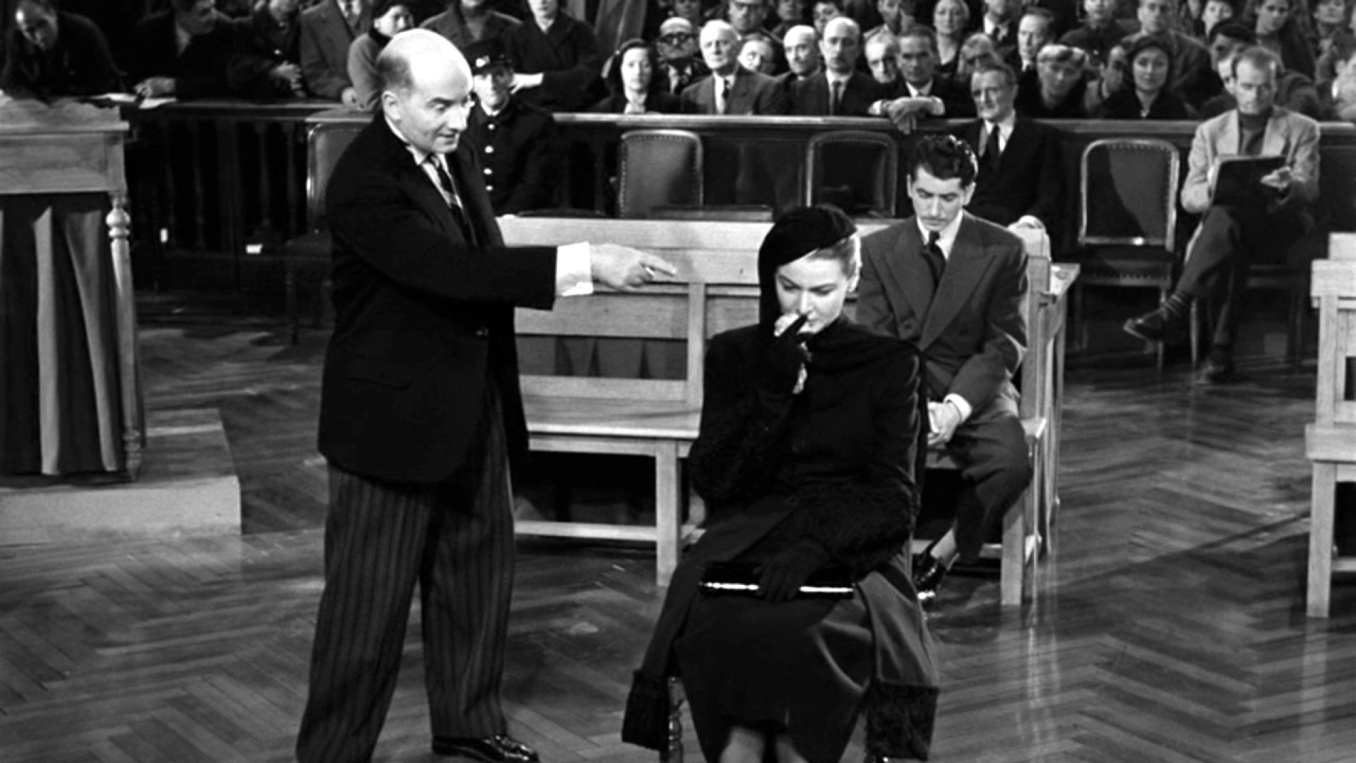 Backdrop for On Trial