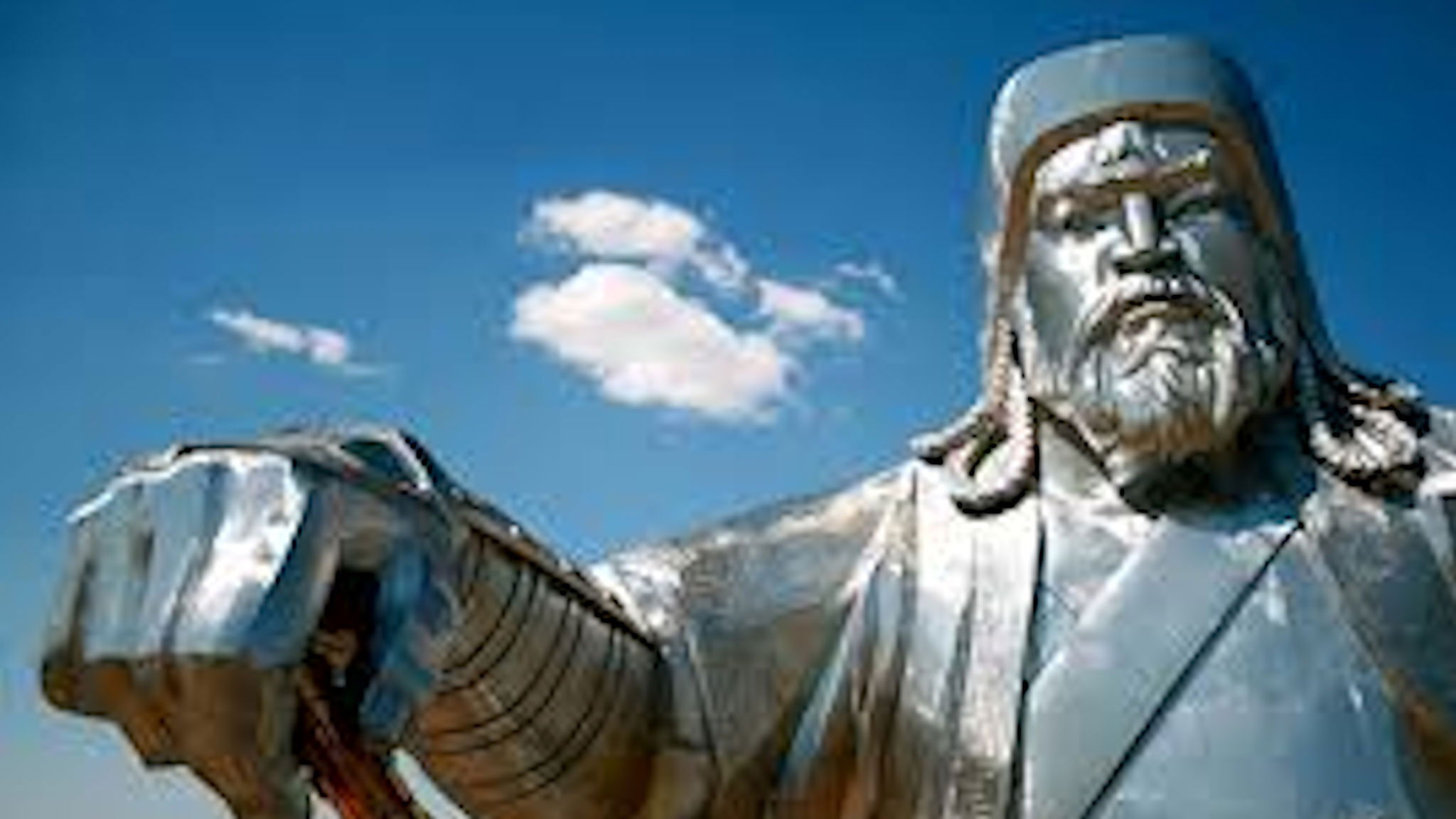 Backdrop for On the Trail of Genghis Khan