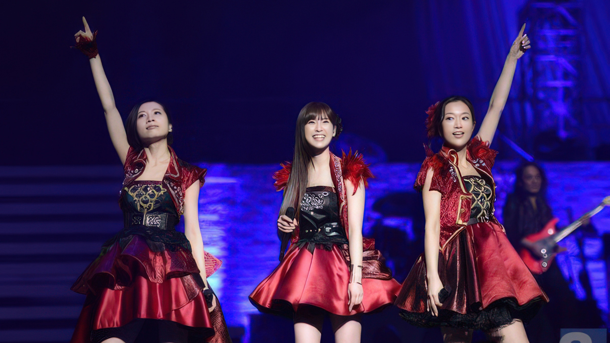 Backdrop for Kalafina Live the Best 2015 "Red Day" at Nippon Budokan