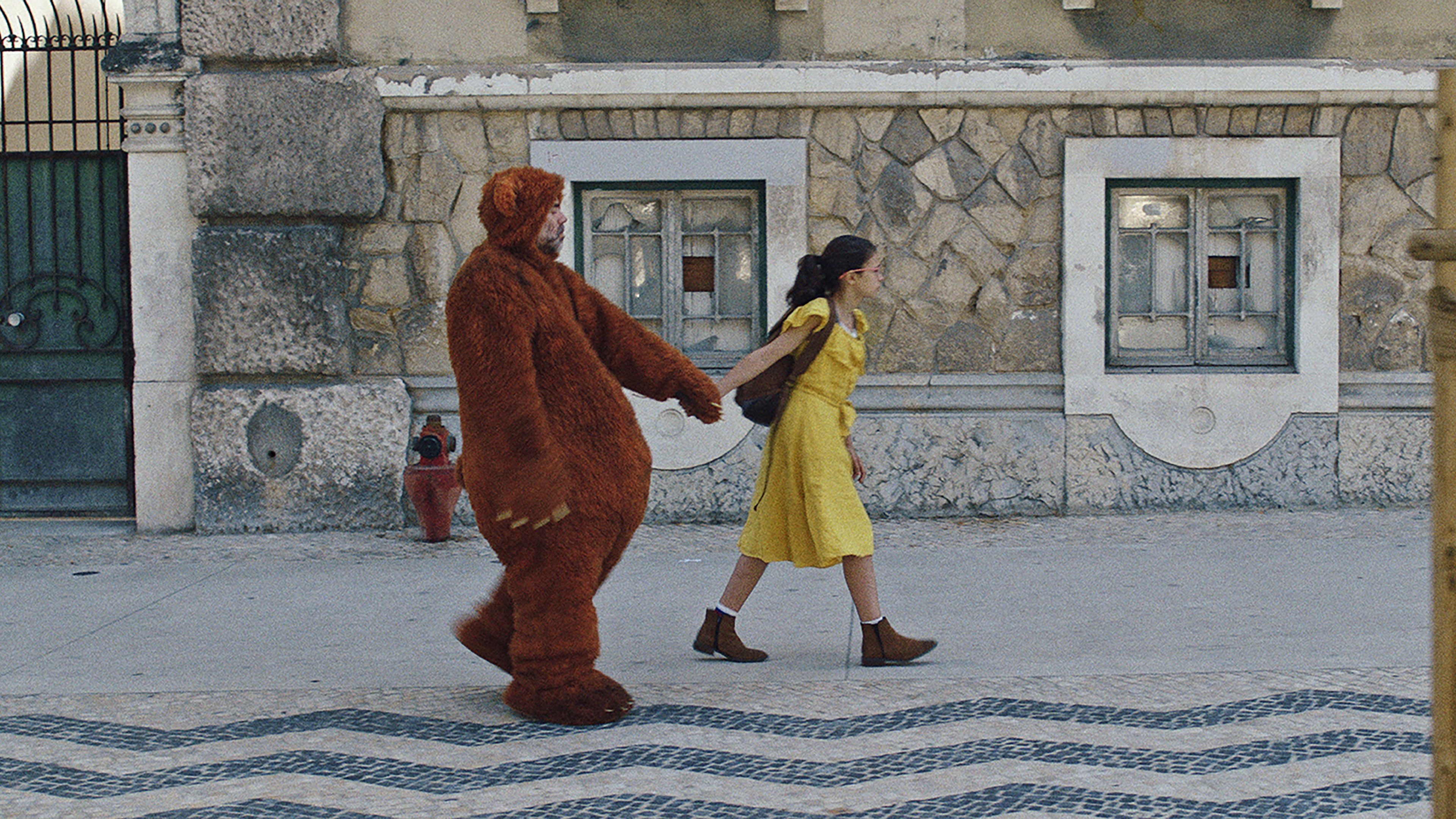 Backdrop for Sadness and Joy in the Life of Giraffes