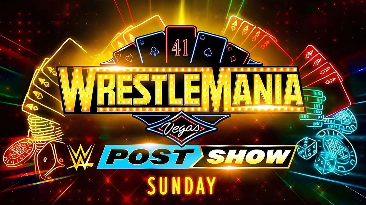 Backdrop for WrestleMania 41 Sunday Post-Show