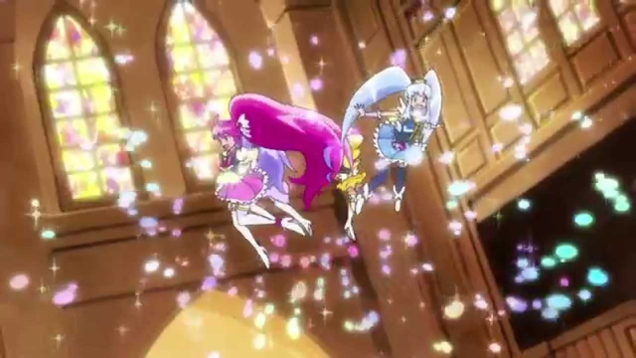 Backdrop for Happiness Charge Precure! the Movie: Ballerina of the Doll Kingdom