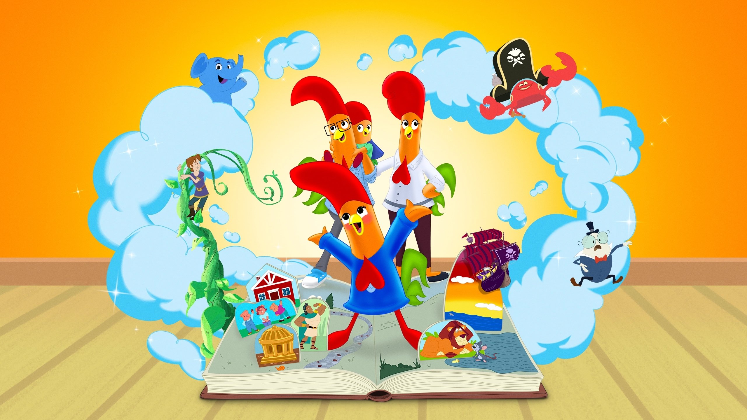 Backdrop for Interrupting Chicken