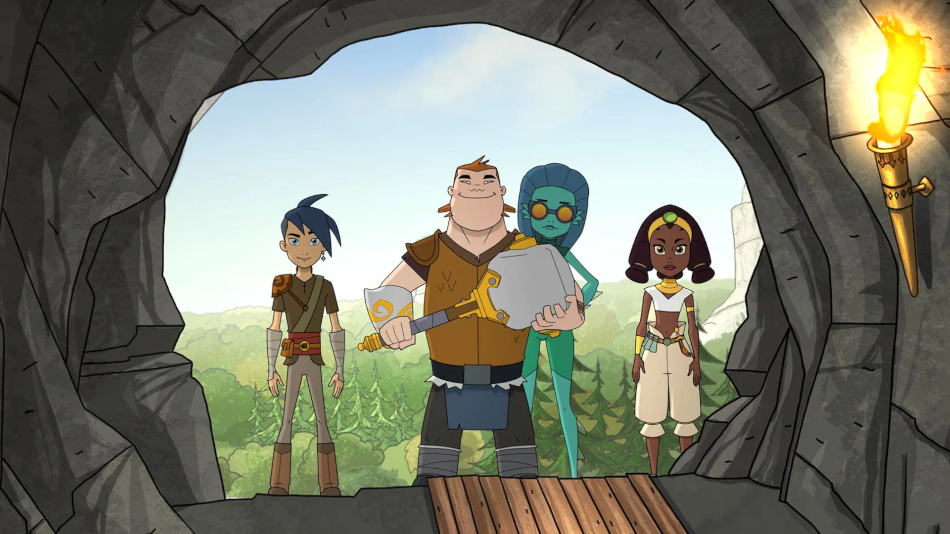 Backdrop for Amos, the Mask Hunter