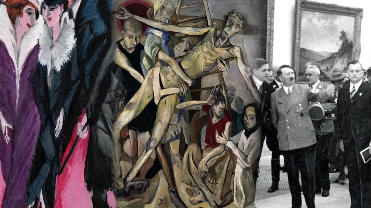 Backdrop for Degenerate Art