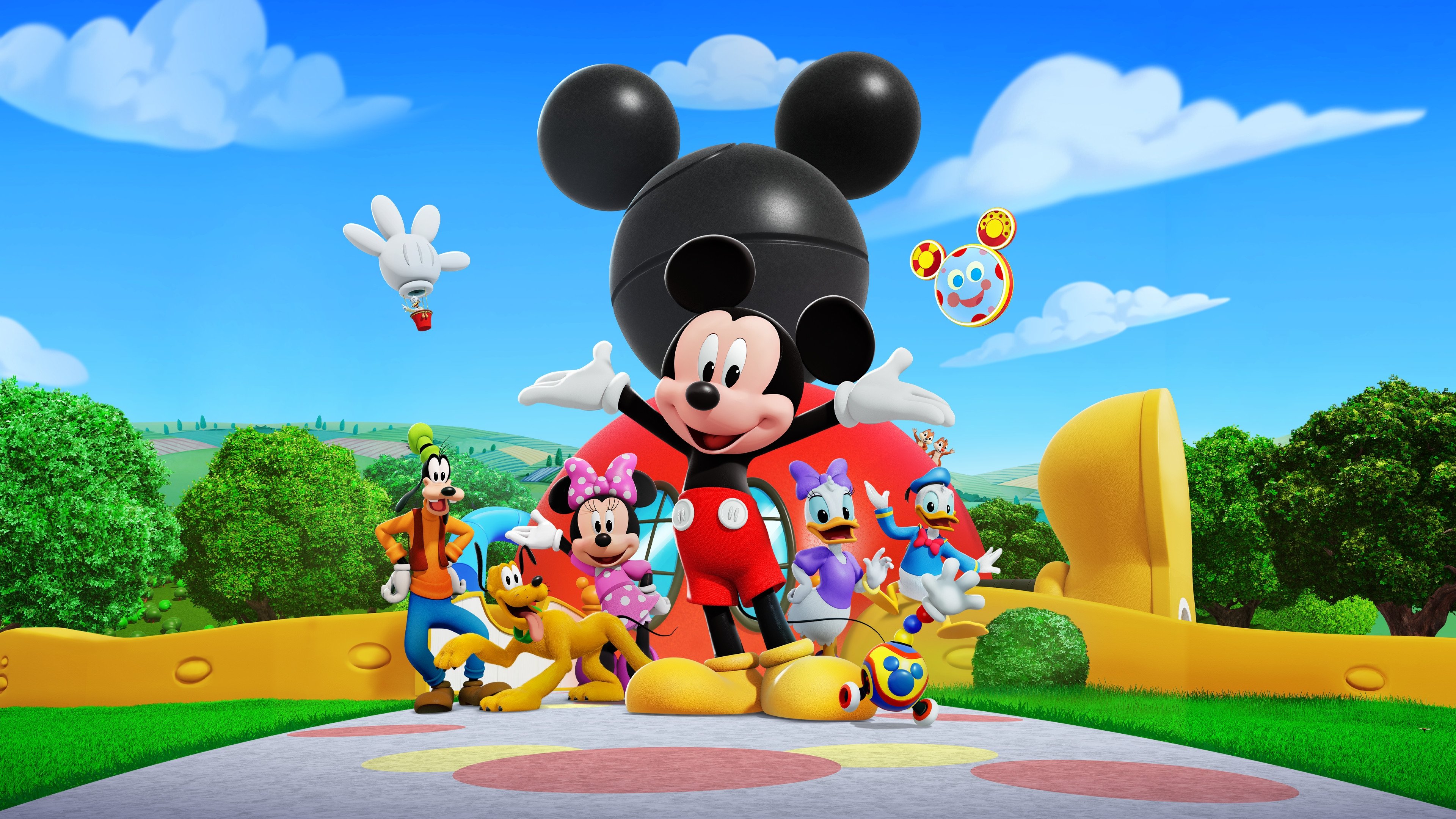 Backdrop for Mickey Mouse Clubhouse+