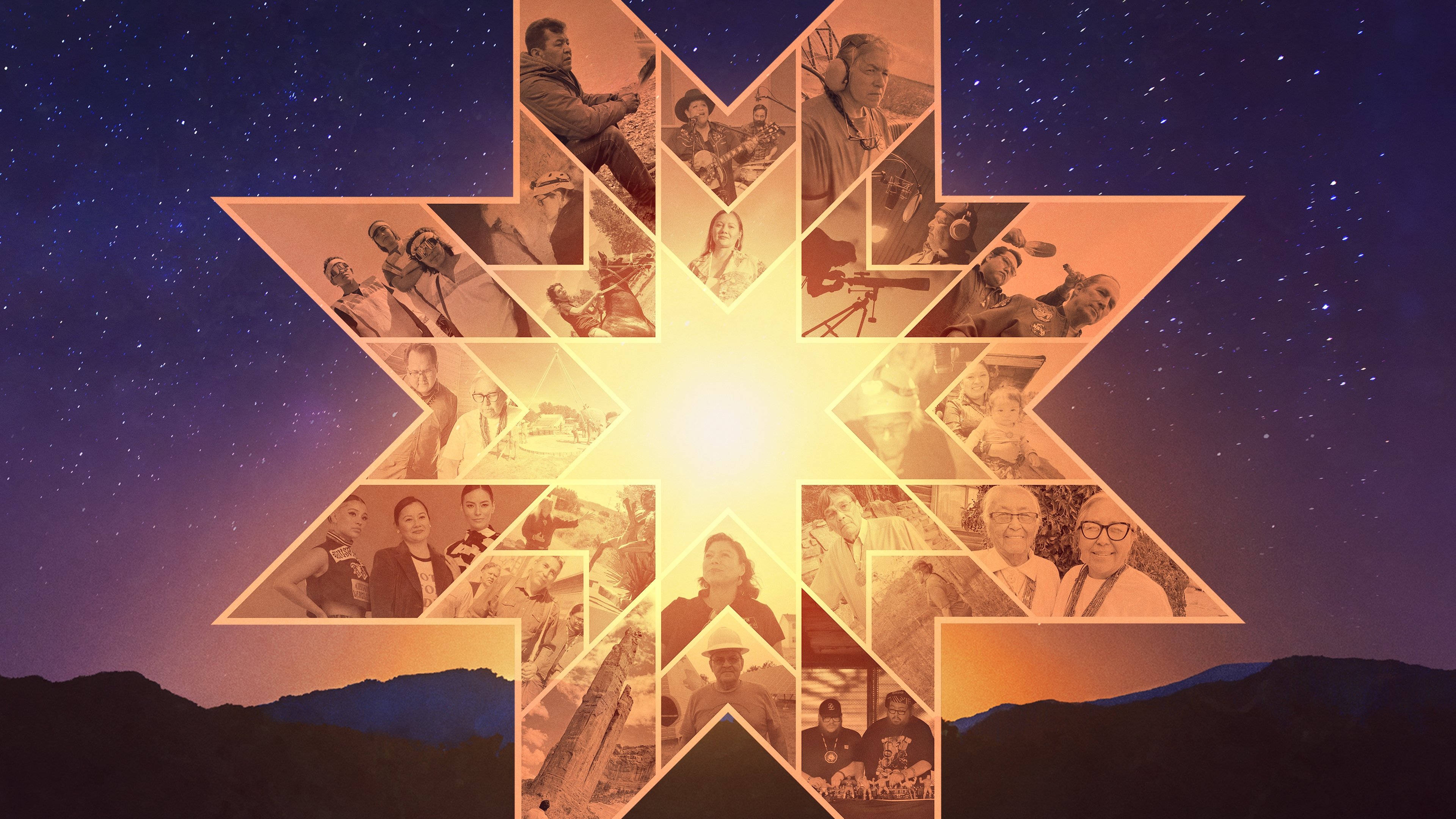 Backdrop for Native America