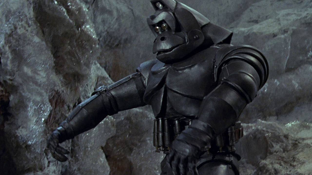 Backdrop for King Kong Escapes