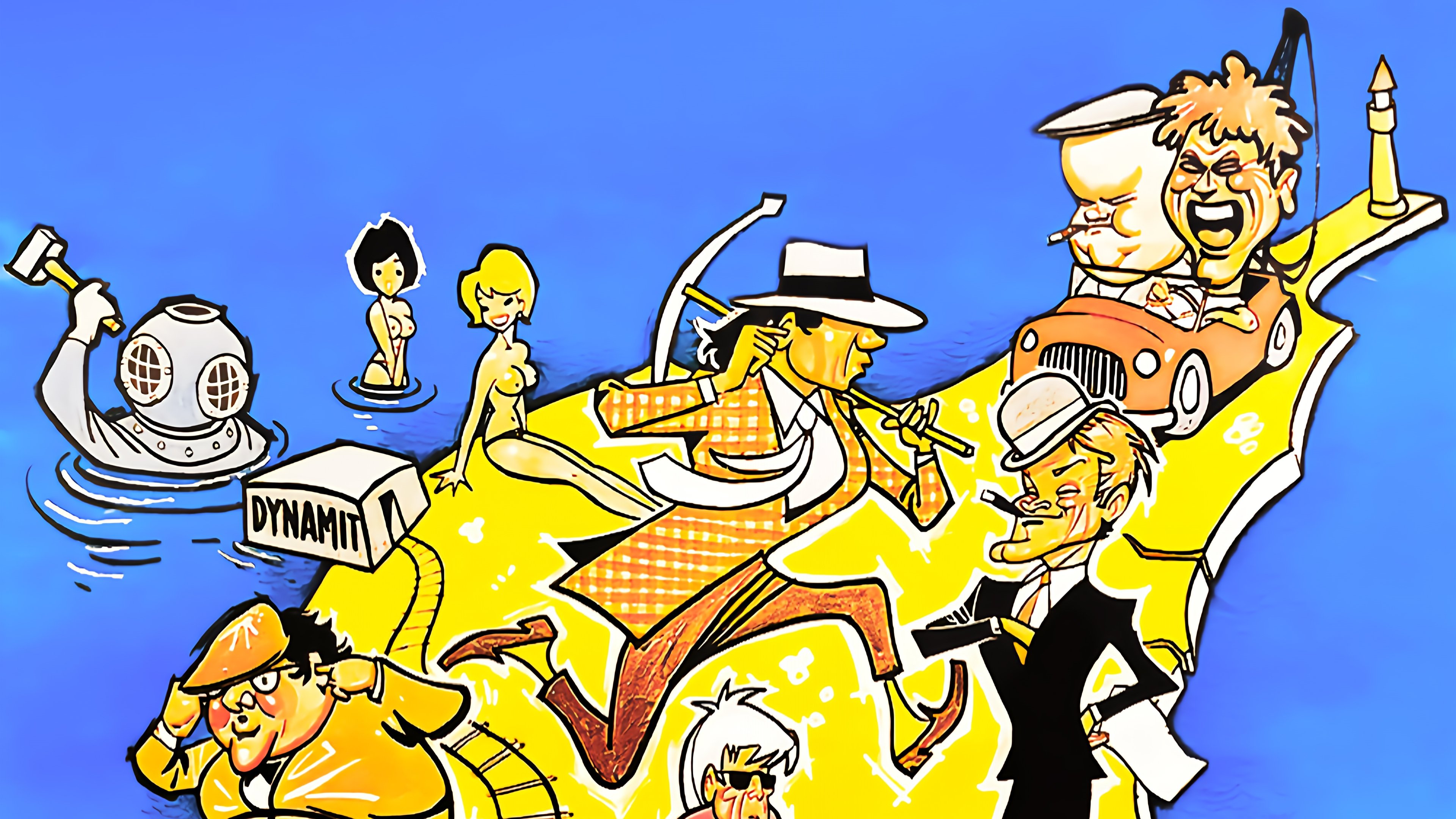 Backdrop for The Olsen Gang in Jutland