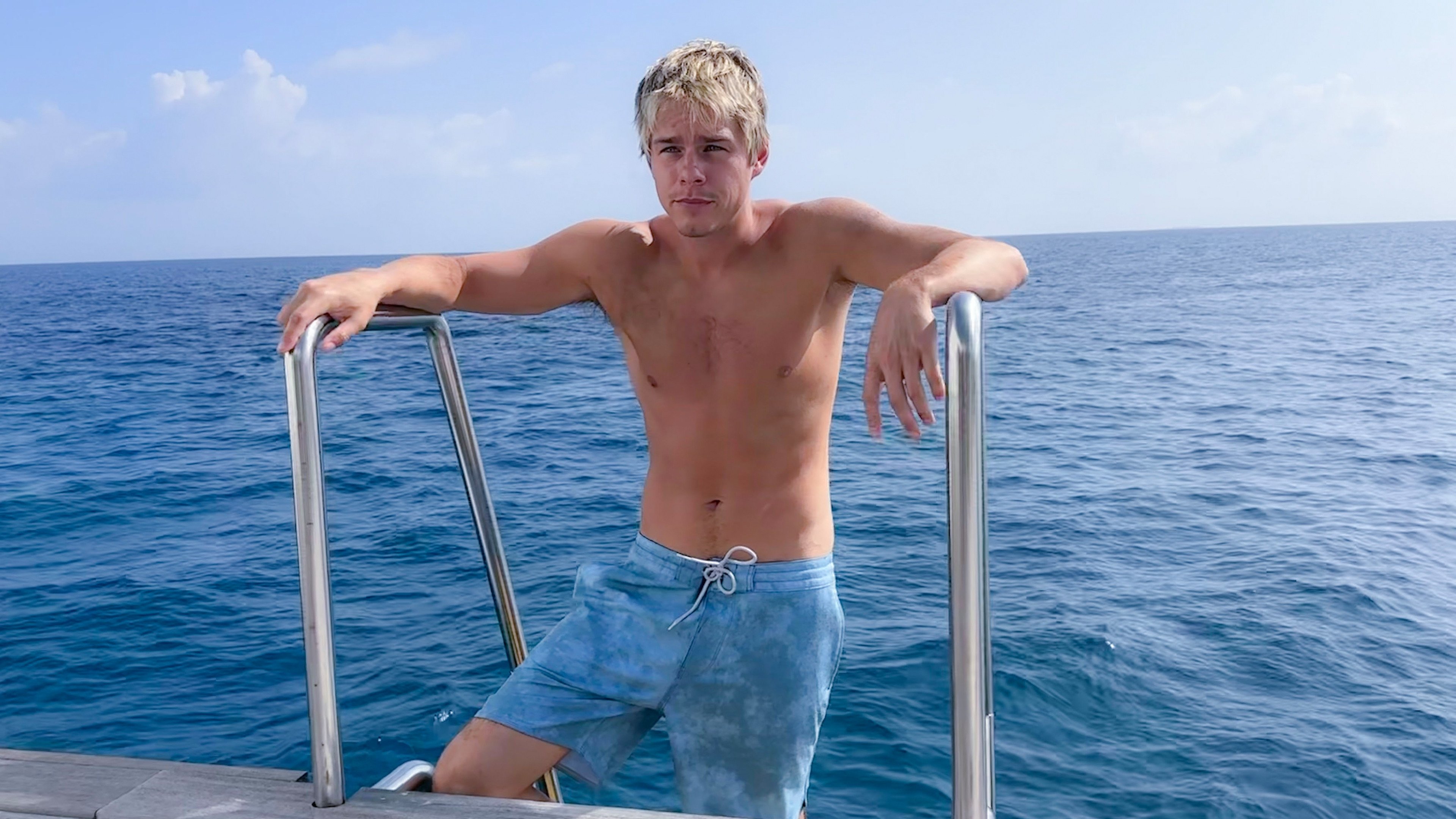 Backdrop for Love in the Maldives