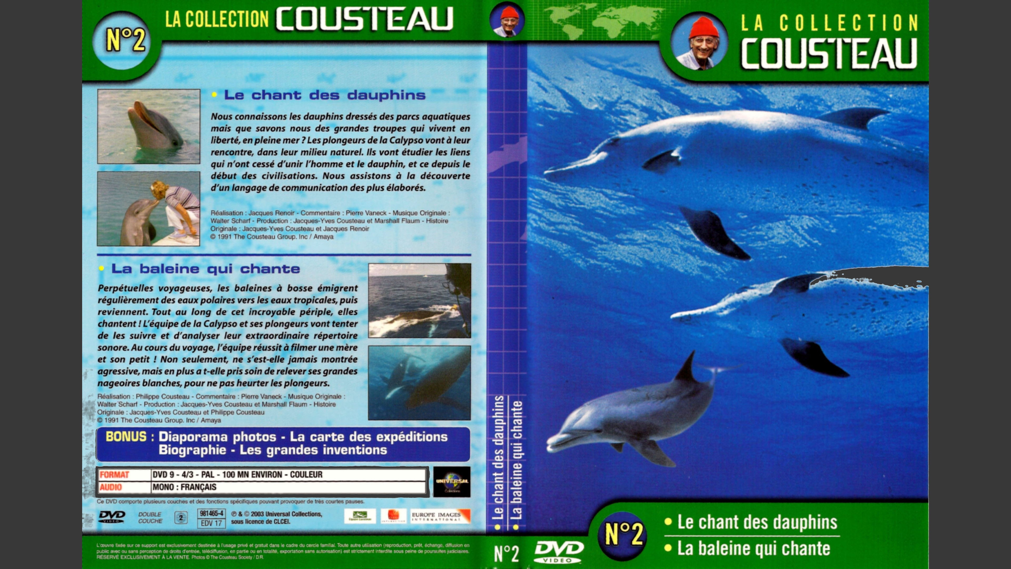 Backdrop for The Cousteau Collection N°2-1 | The Song of the Dolphins