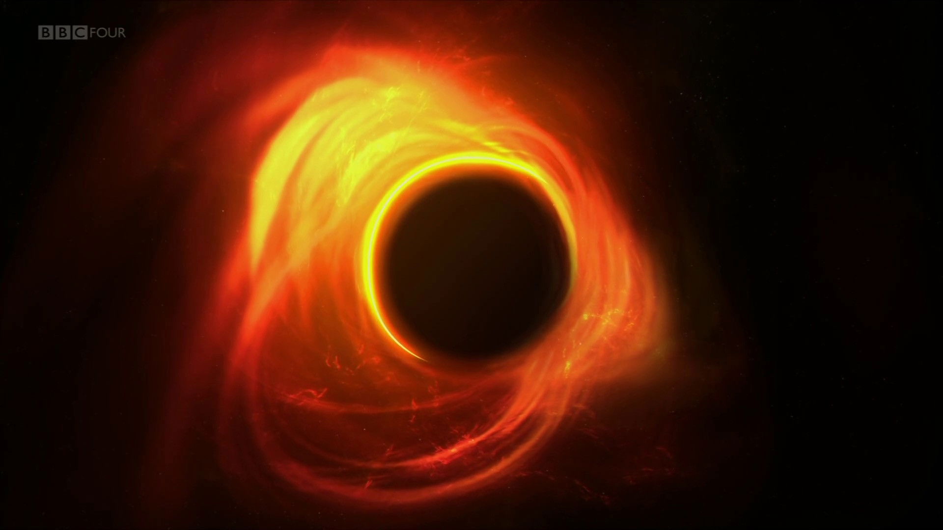Backdrop for How to See a Black Hole: The Universe's Greatest Mystery