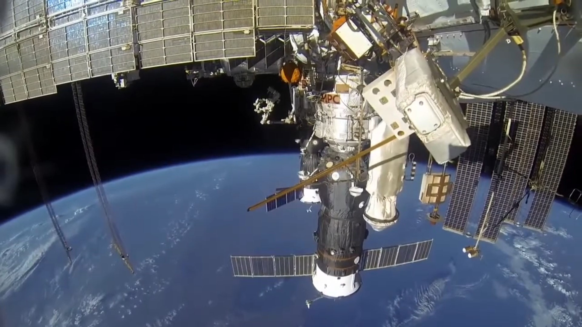 Backdrop for A Year in Space