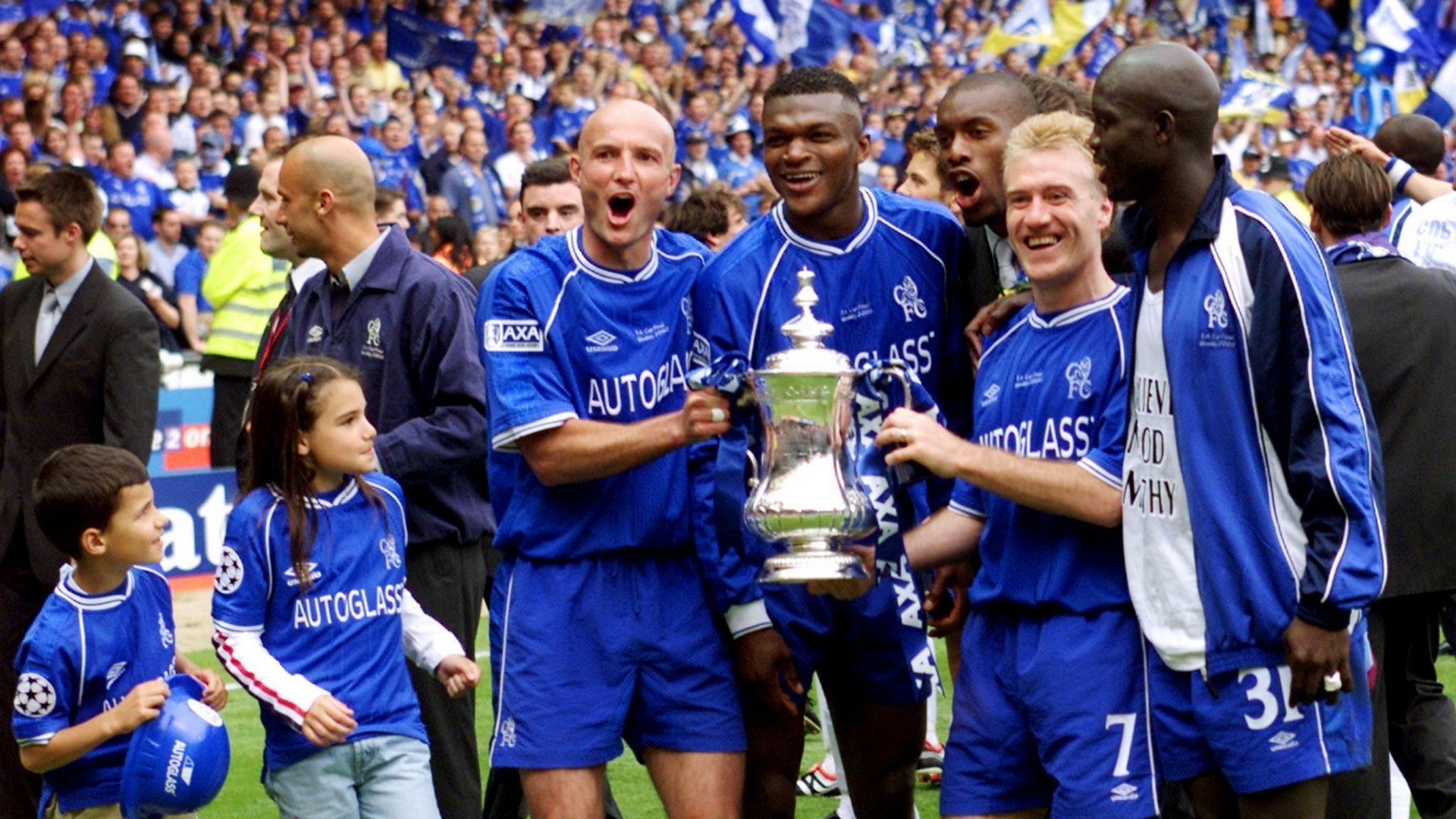 Backdrop for Chelsea FC - Season Review 1999/00