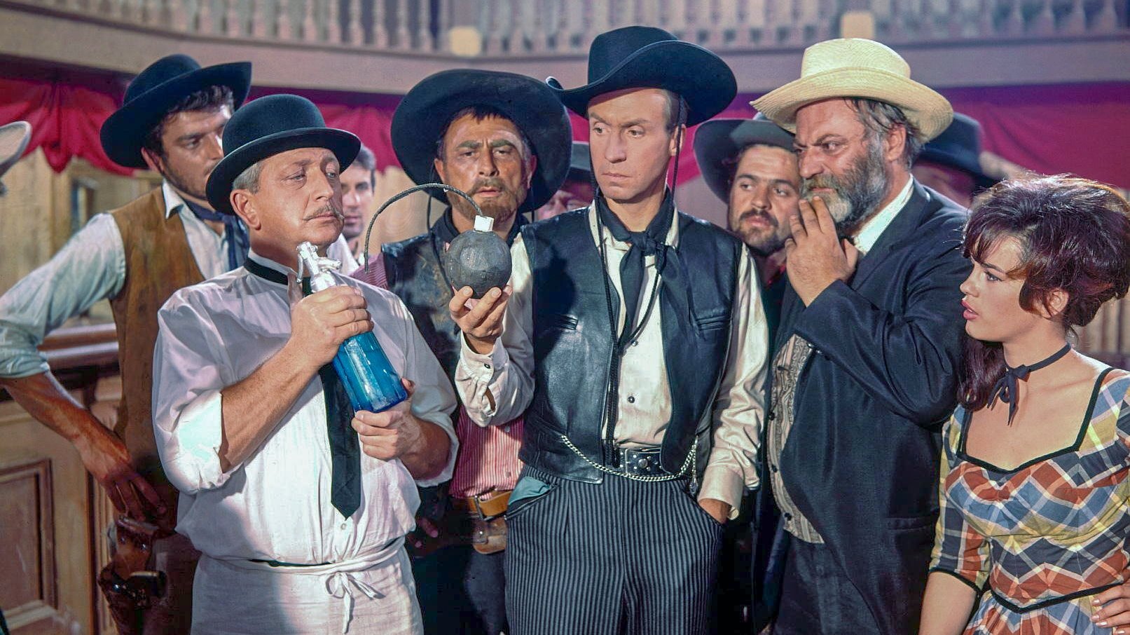 Backdrop for Count Bobby, the Terror of the Wild West