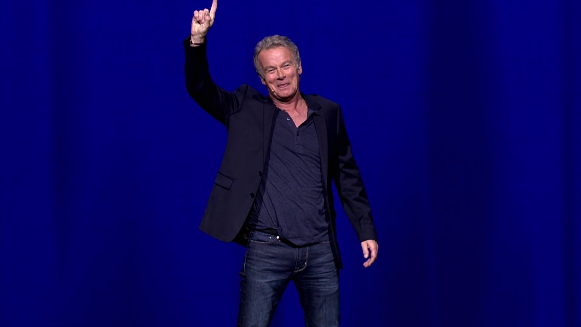 Backdrop for Franck Dubosc - À l'état sauvage