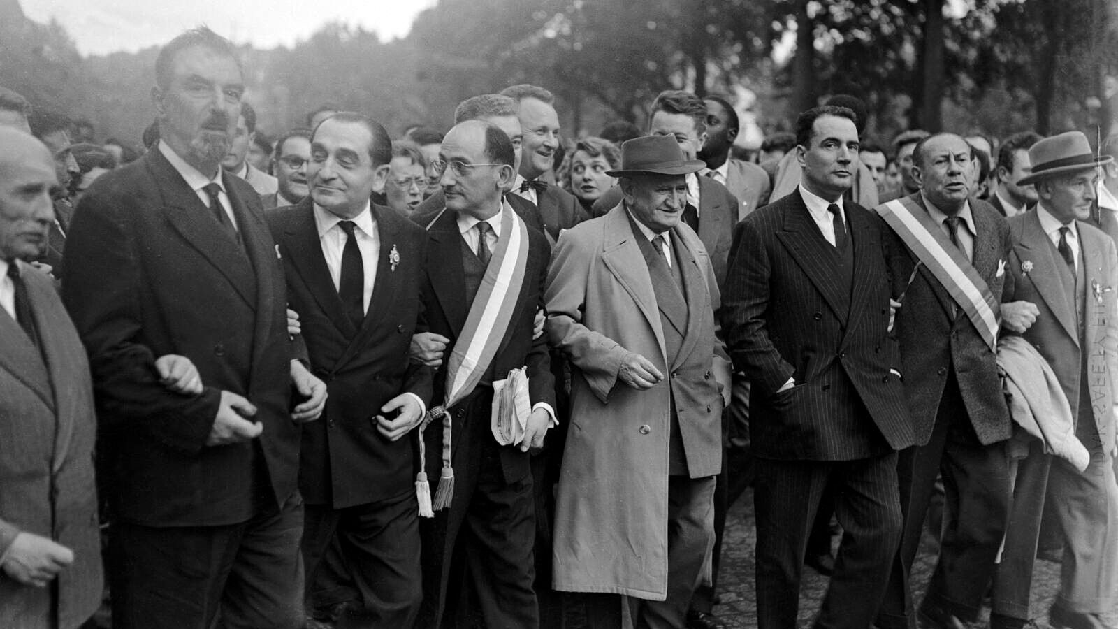 Backdrop for 1958: Those Who Said No