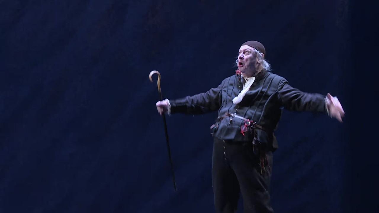 Backdrop for L’Avare de Molière