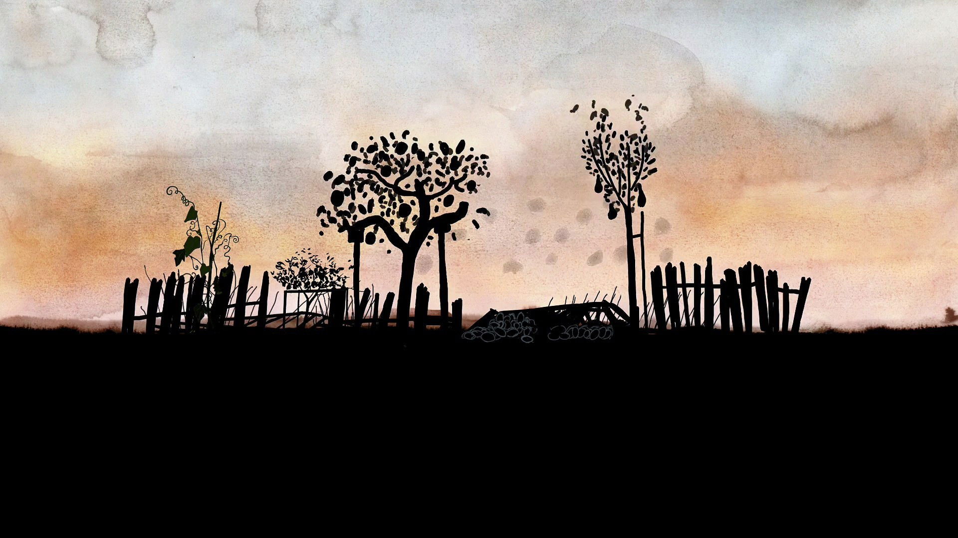 Backdrop for The Lost Garden