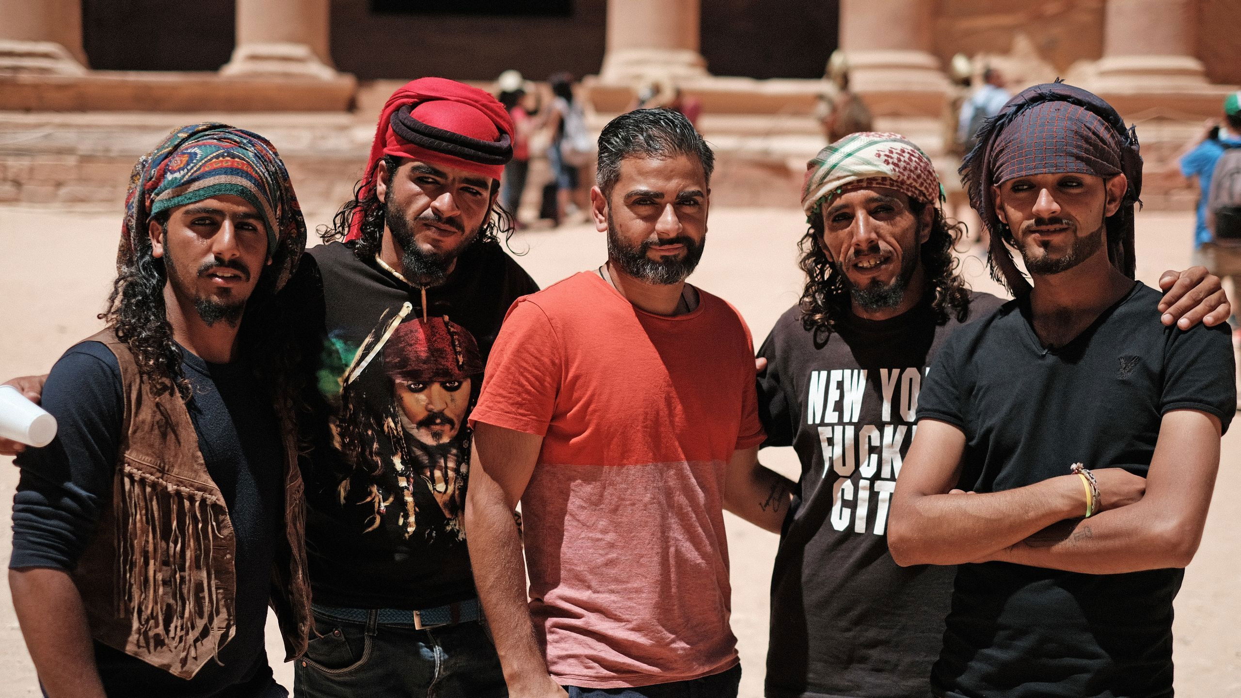 Backdrop for Danny in Arabistan