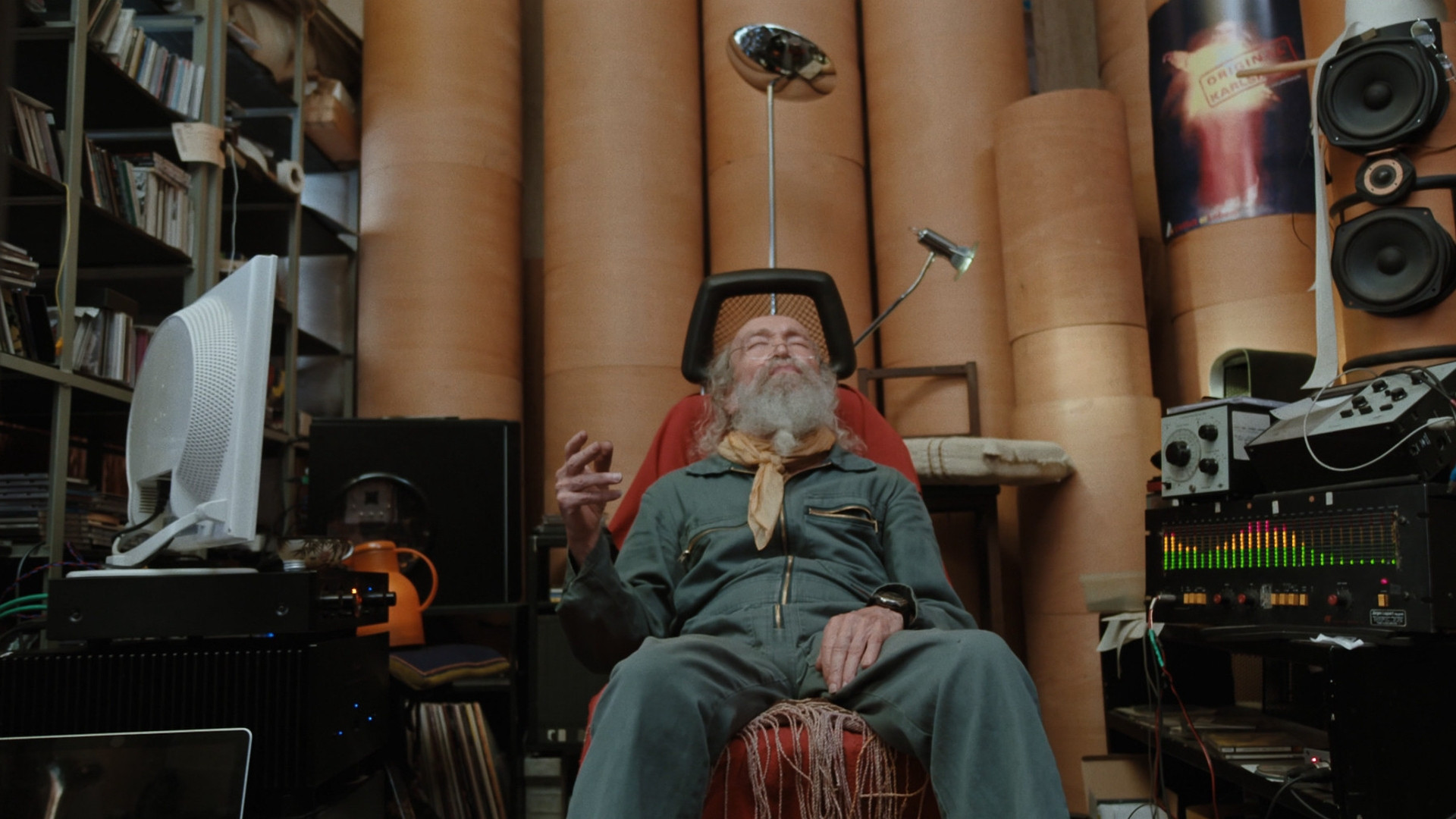 Backdrop for Turning Man - 81RPM