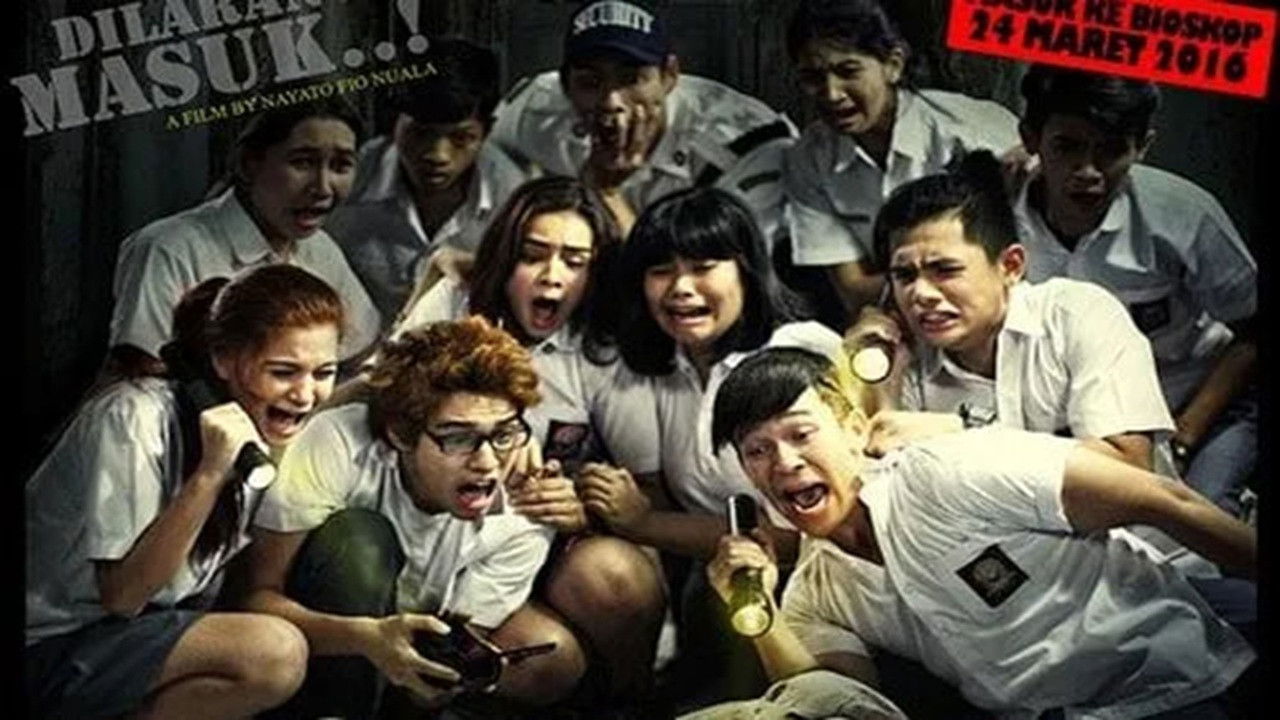 Backdrop for Dilarang Masuk!