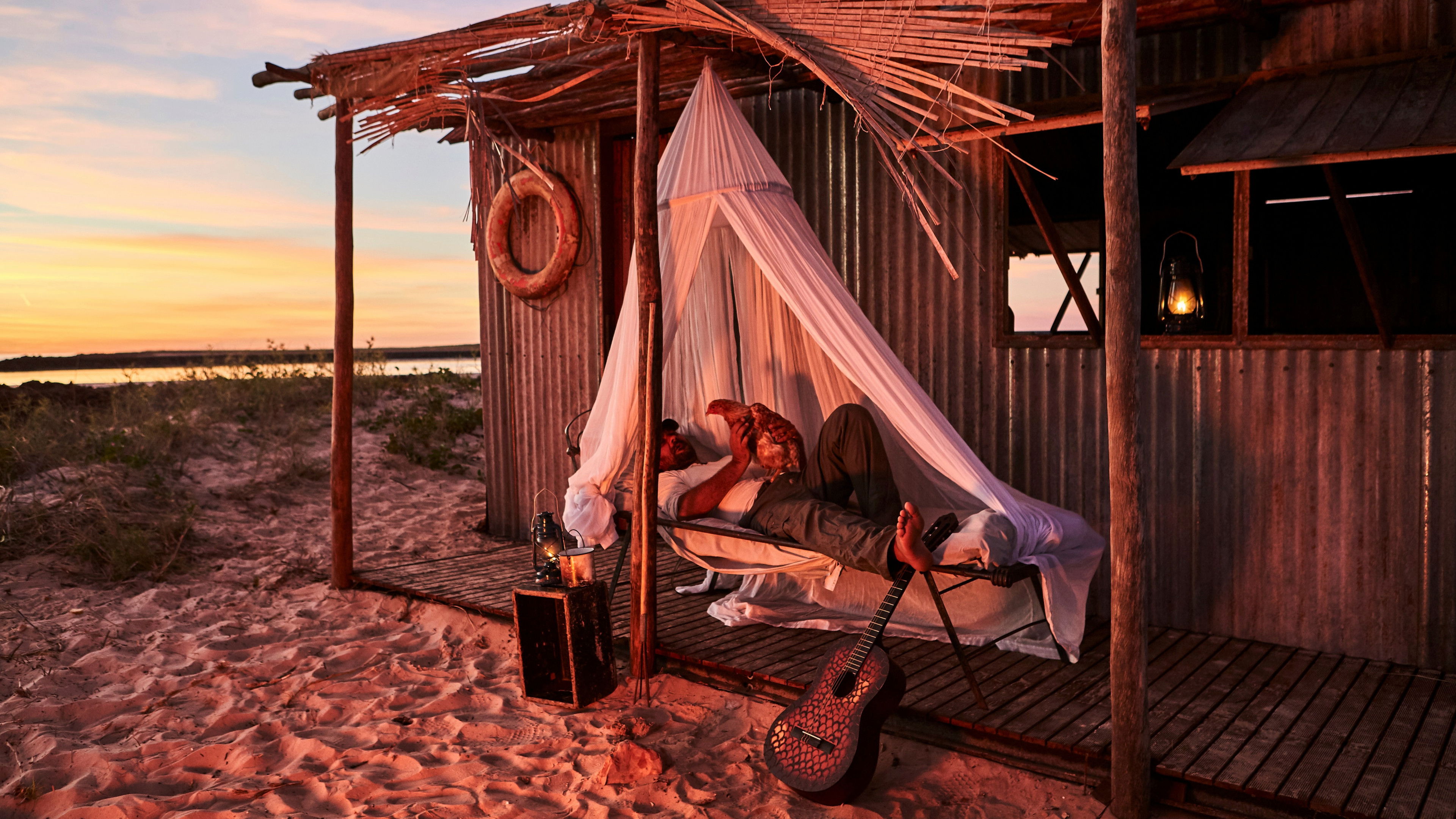 Backdrop for The Beach