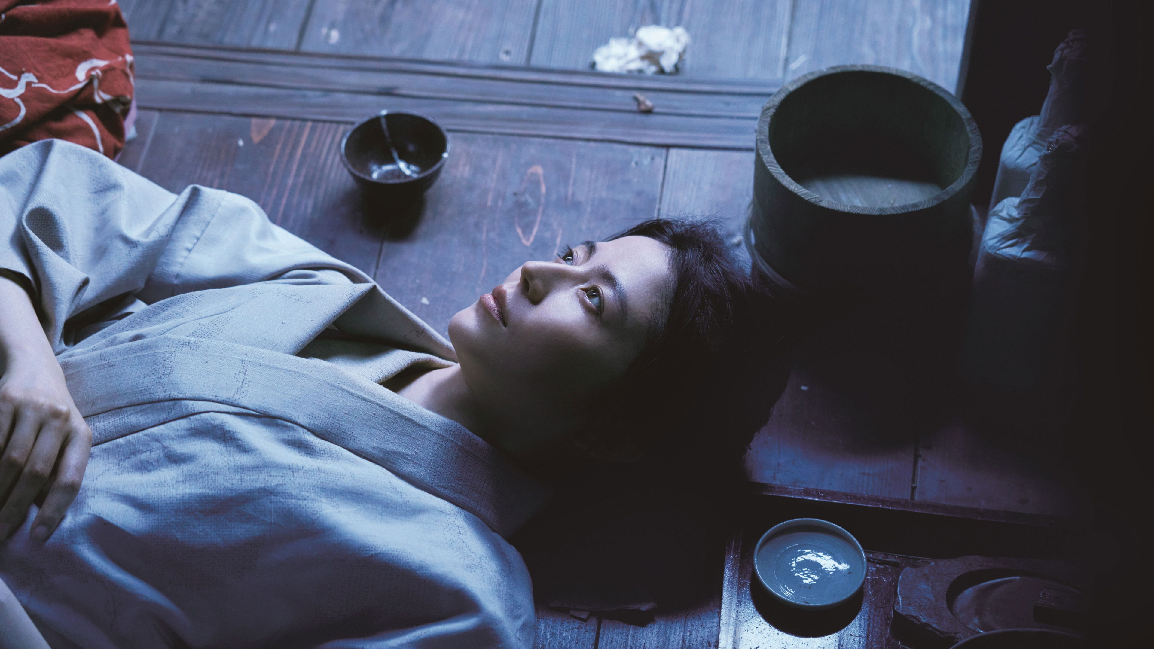 Backdrop for Hokusai's Daughter